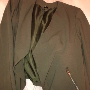 H&M olive green blazer